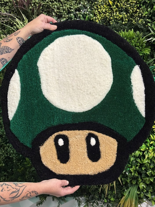Tapis Champignon Toad Vert